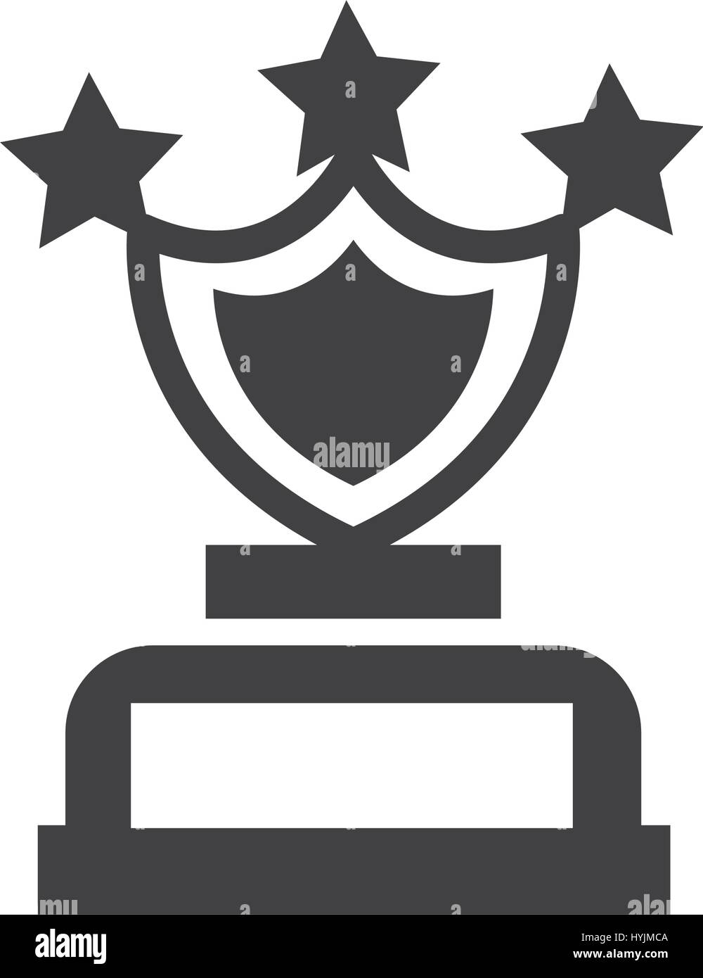 shield Star trophy Awards vector icons Stock Vector Image & Art Alamy