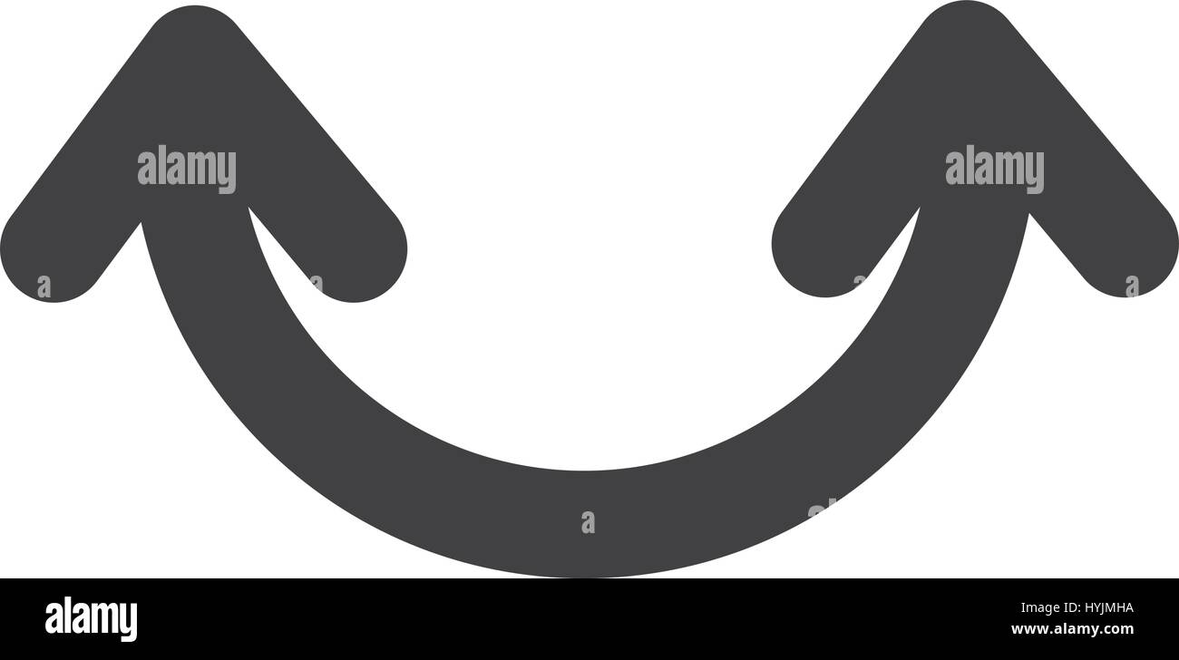 curve arrow symbol icon vector Stock Vector Image & Art Alamy