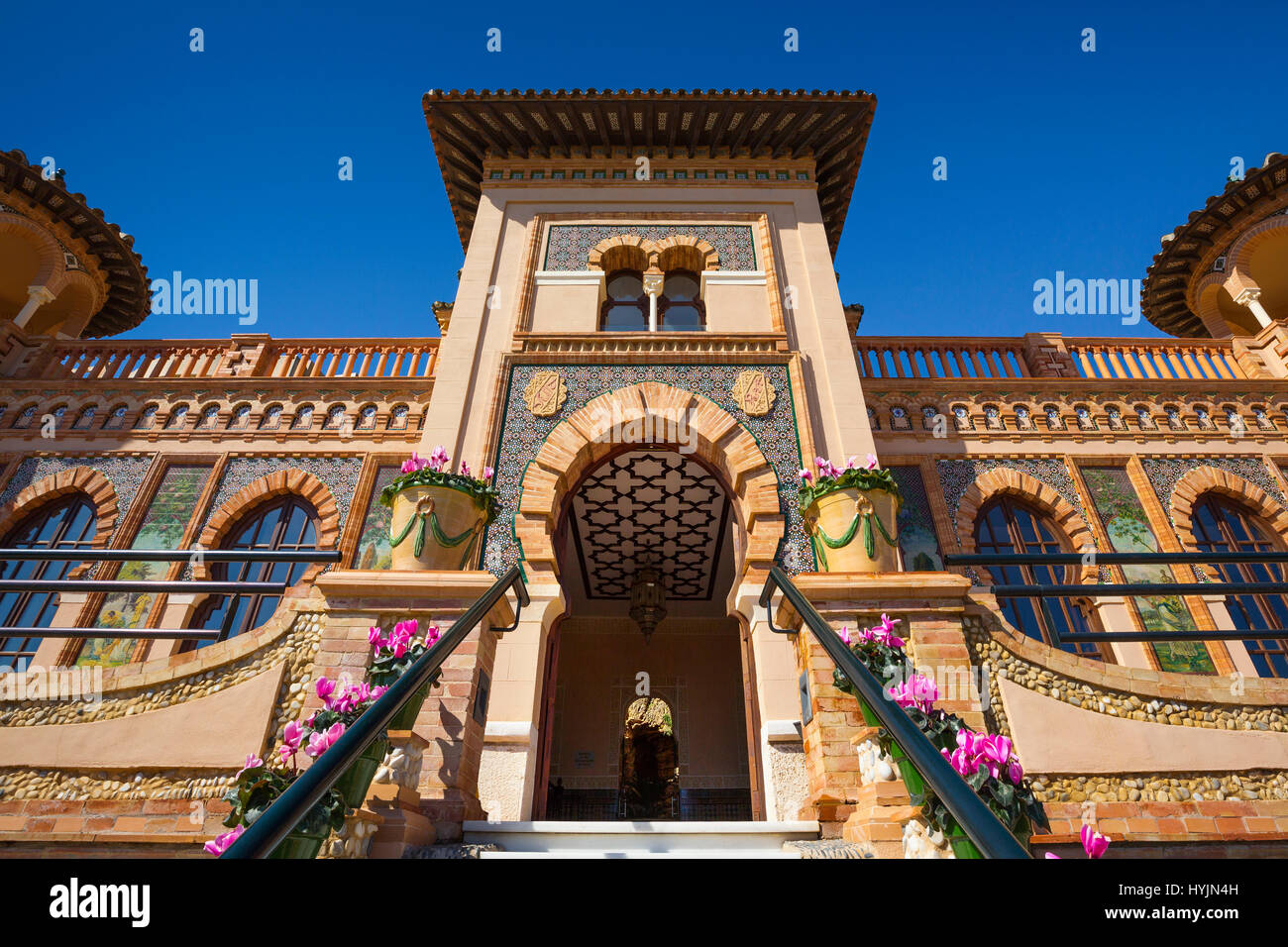 Casa Los Navajas, Torremolinos. Malaga province Costa del Sol. Andalusia Southern Spain, Europe Stock Photo
