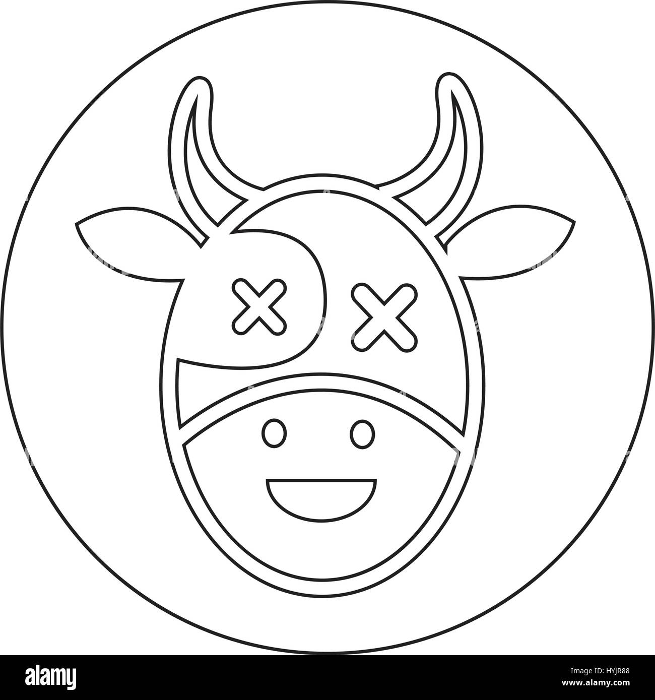 Cow emoji hires stock photography and images Alamy