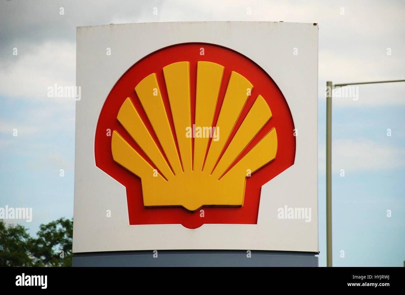 Shell Kingswells A Shell petrol filling station at Ashford in Kent, England on June 17 ...