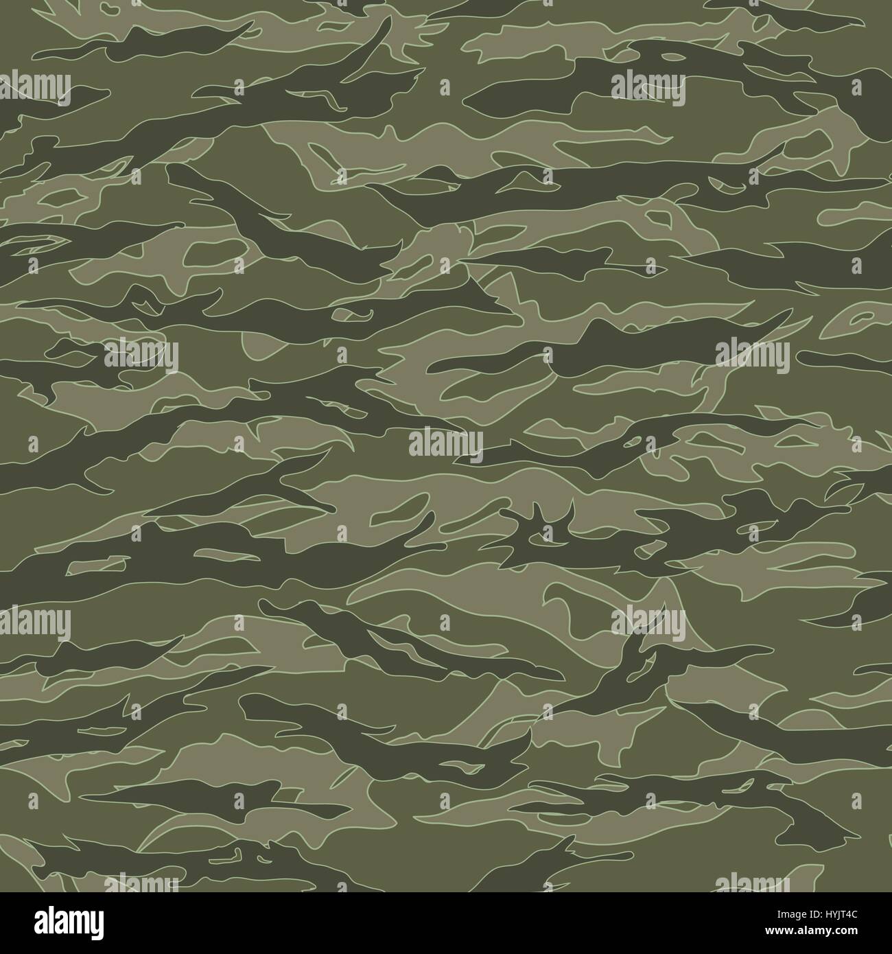 Vietnam Tiger stripe Camouflage seamless patterns Stock Vector Image ...