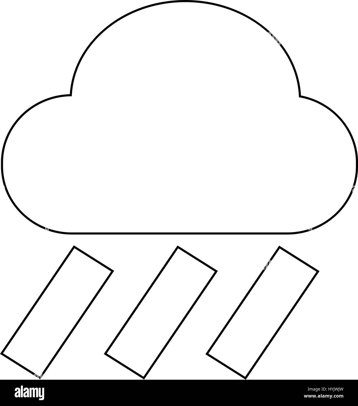 Cloud, weather icon Stock Vector Image & Art - Alamy