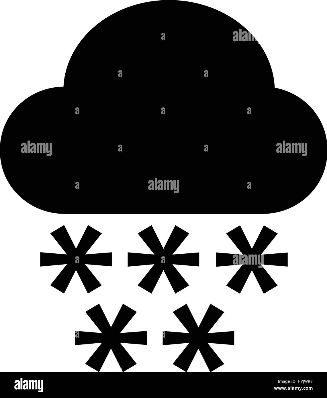 Cloud rain icon Stock Vector Image & Art - Alamy