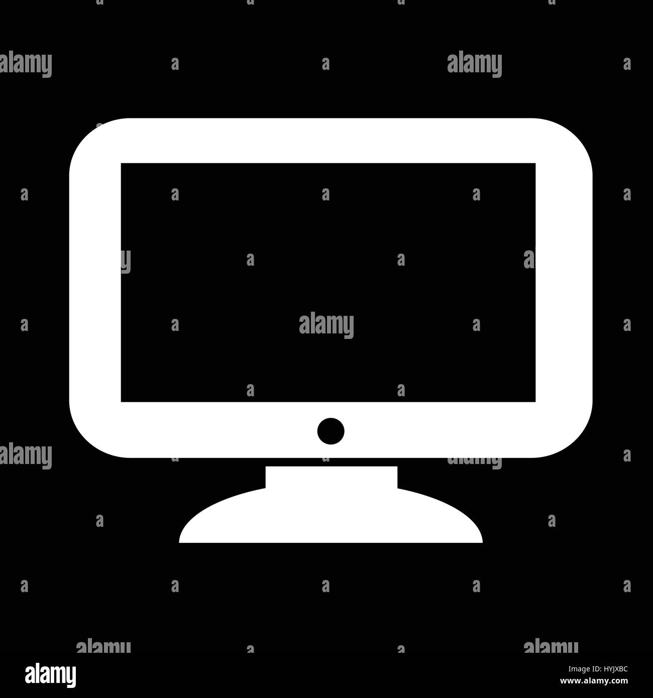 Desktop Computer Icon Stock Vector Image & Art - Alamy
