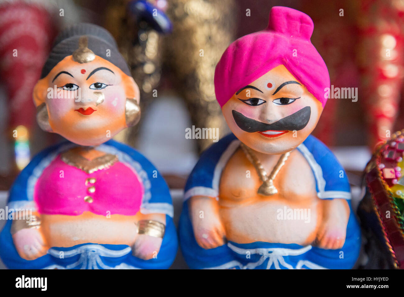 Souvenirs, Jaipur, Rajasthan, Indien Stock Photo