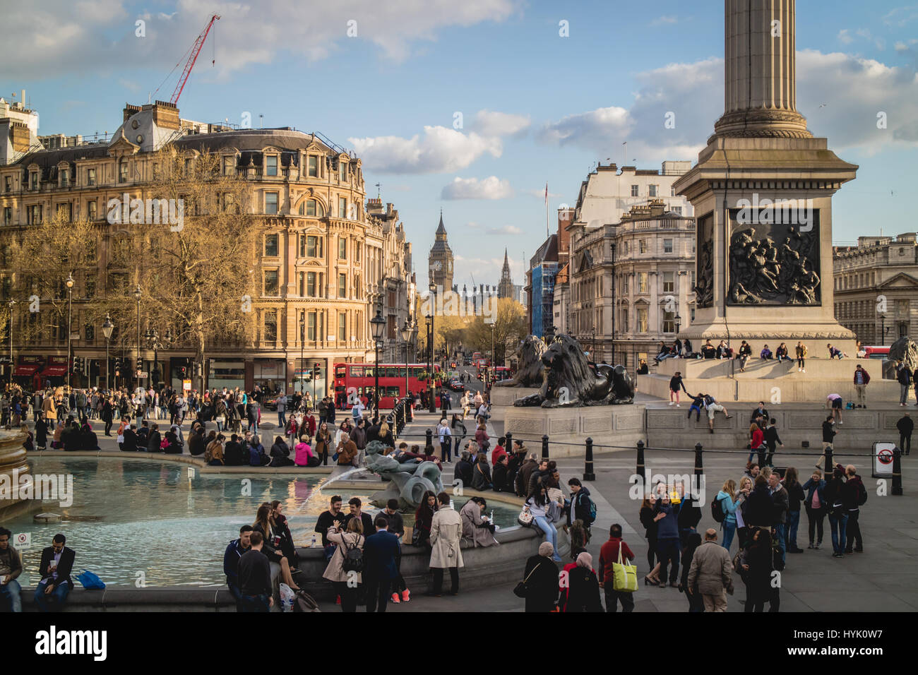 Trafalgar Square, London, UK Stock Photo - Alamy