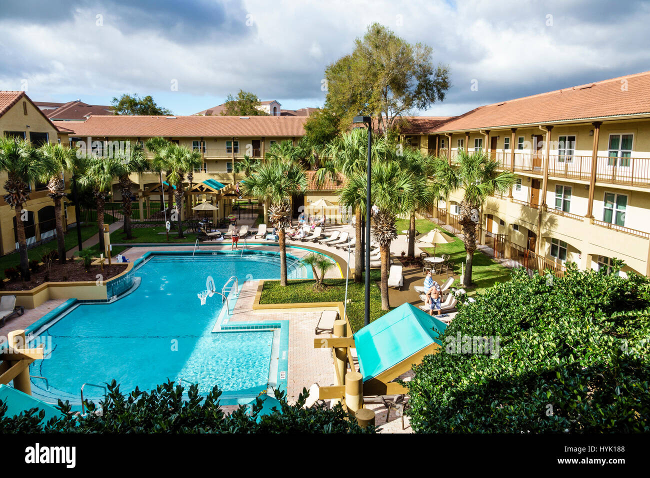 Orlando Florida,Lake Buena Vista,Blue Tree Resort,hotel,timeshare program,property,swimming pool,FL170222117 Stock Photo