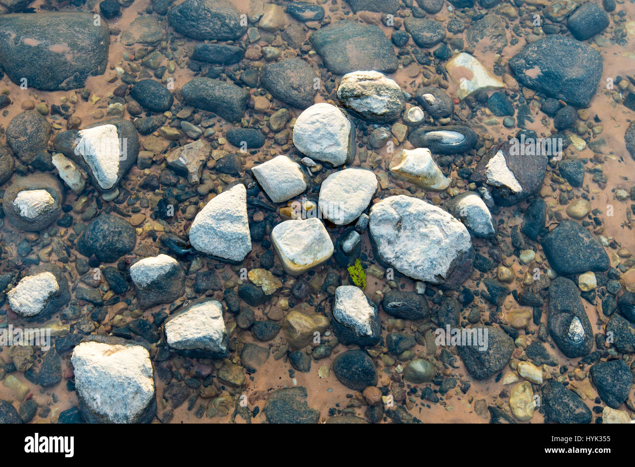 small pebble rock background texture at the beach Stock Photo - Alamy