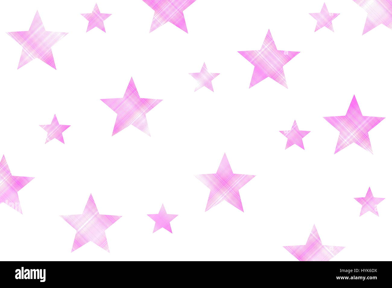 Pink background white stars hi-res stock photography and images - Alamy