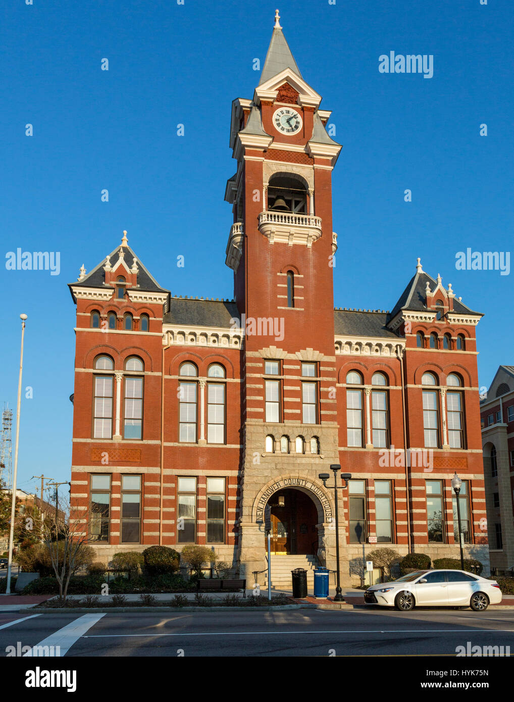 Wilmington, North Carolina.  New Haven County Courthouse. Stock Photo