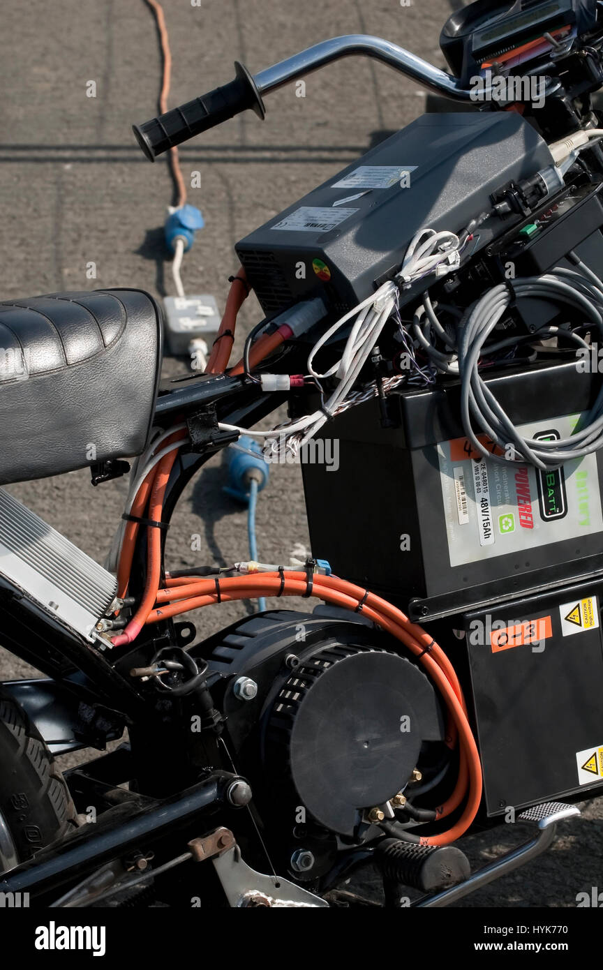Santa Pod, UK - April 23, 2010: Alternative energy racing at Santa Pod ...