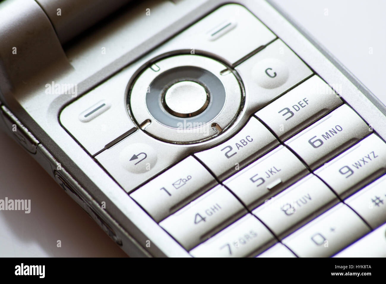 classic cell phone numeric keyboard Stock Photo - Alamy