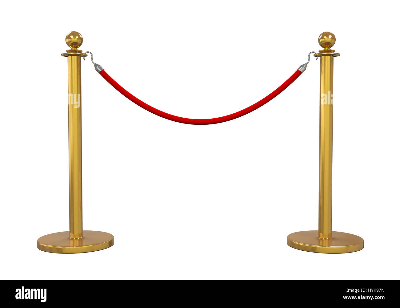 Stand rope barrier hi-res stock photography and images - Alamy