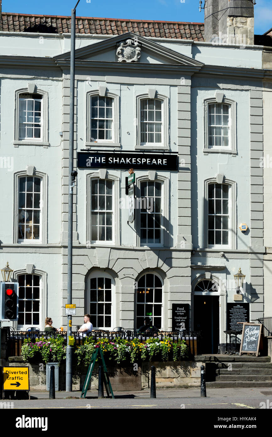 The Shakespeare pub, Bristol, UK Stock Photo