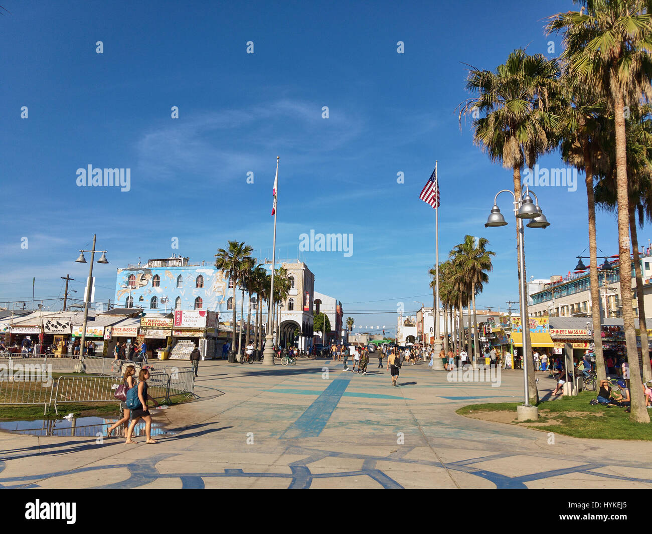 Venice beach, Santa Monica, California, USA March 29, 2017 Venice