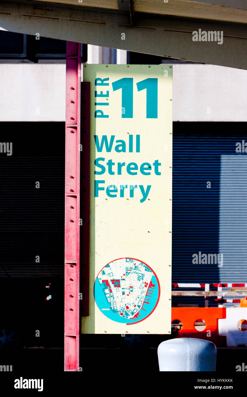 Pier 11, New York City, USA Stock Photo Alamy
