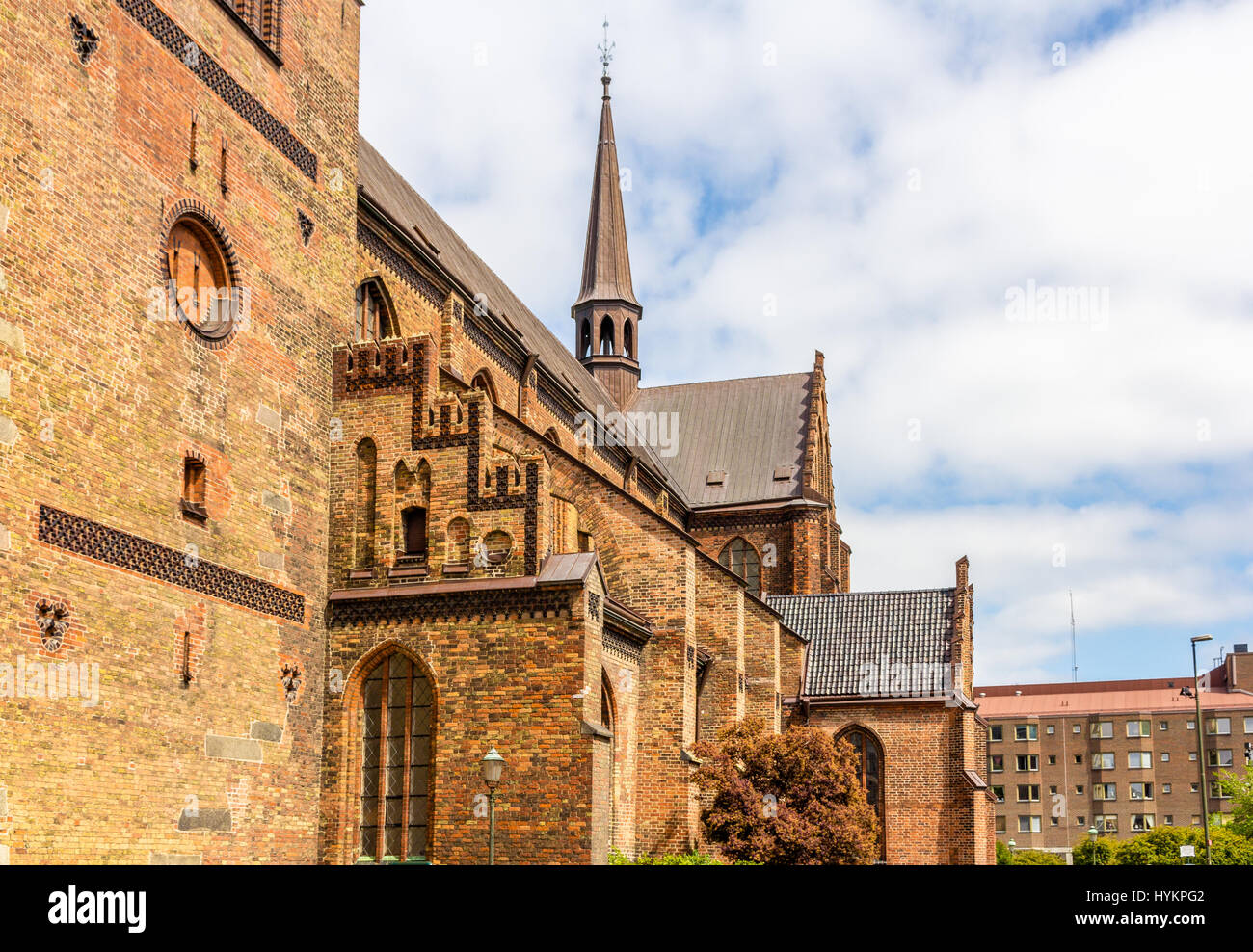 Details of St Petri Cathedral in Malmo, Sweden Stock Photo