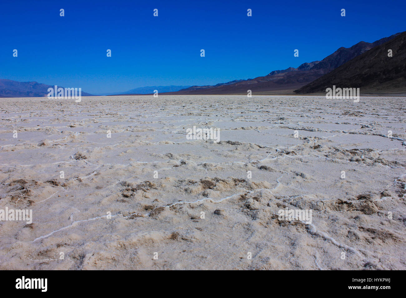 Death Valley in Eastern California. It is one of the hottest places on