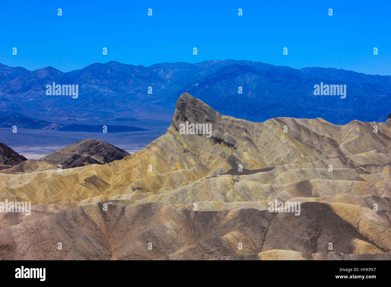 Death Valley in Eastern California. It is one of the hottest places on