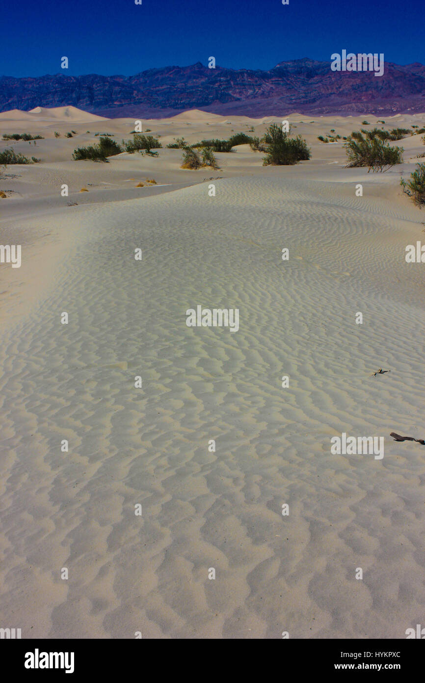 Death Valley in Eastern California. It is one of the hottest places on