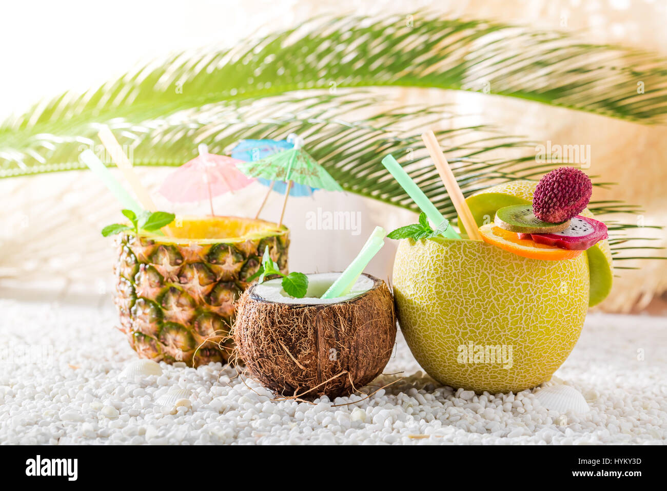 Fruits tasty fresh beach hi-res stock photography and images - Alamy