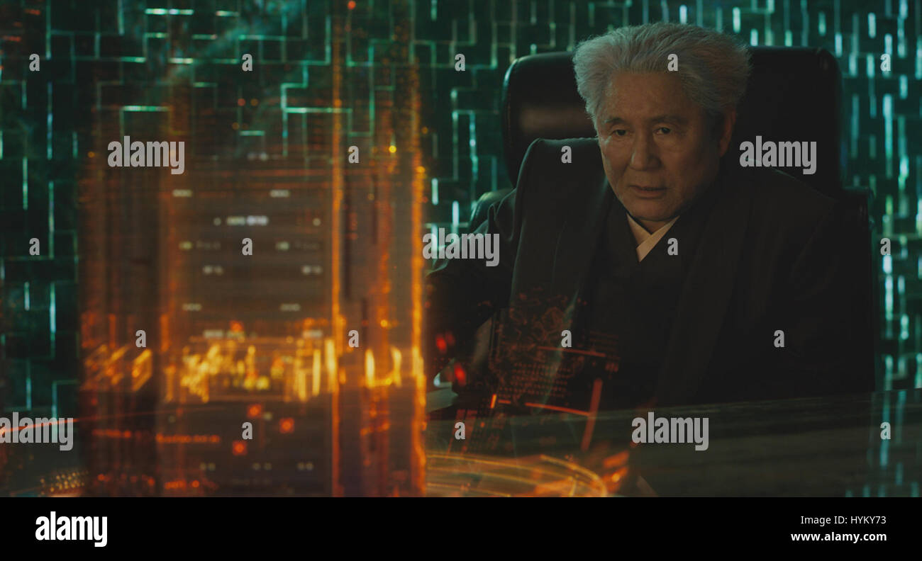 RELEASE DATE: March 31, 2017 TITLE: Ghost in the Shell STUDIO: Paramount Pictures DIRECTOR: Rupert Sanders PLOT: A cyborg policewoman attempts to bring down a nefarious computer hacker STARRING: Takeshi Kitano (Credit Image: © Paramount Pictures/Entertainment Pictures) Stock Photo