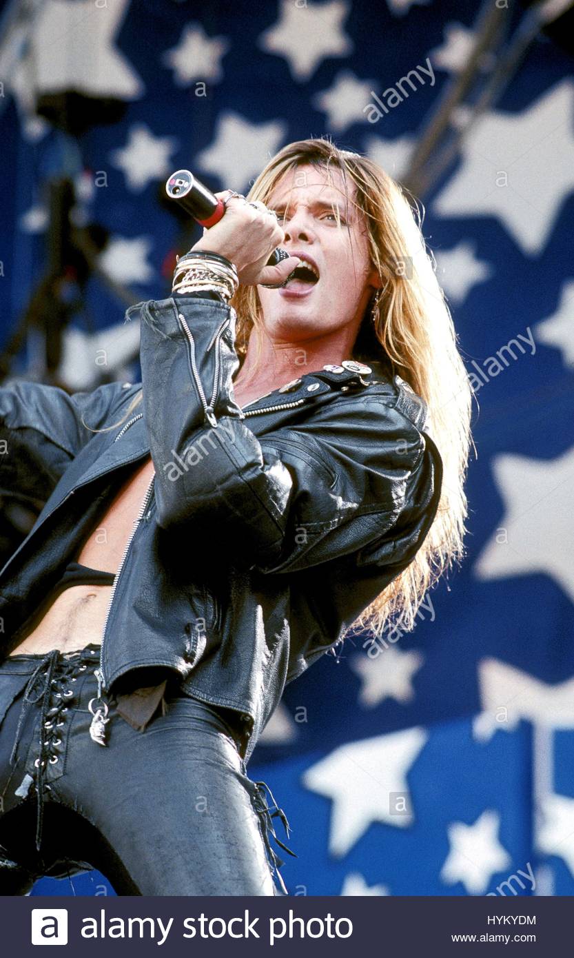 Sebastian Bach Skid Row Stock Photos & Sebastian Bach Skid Row Stock