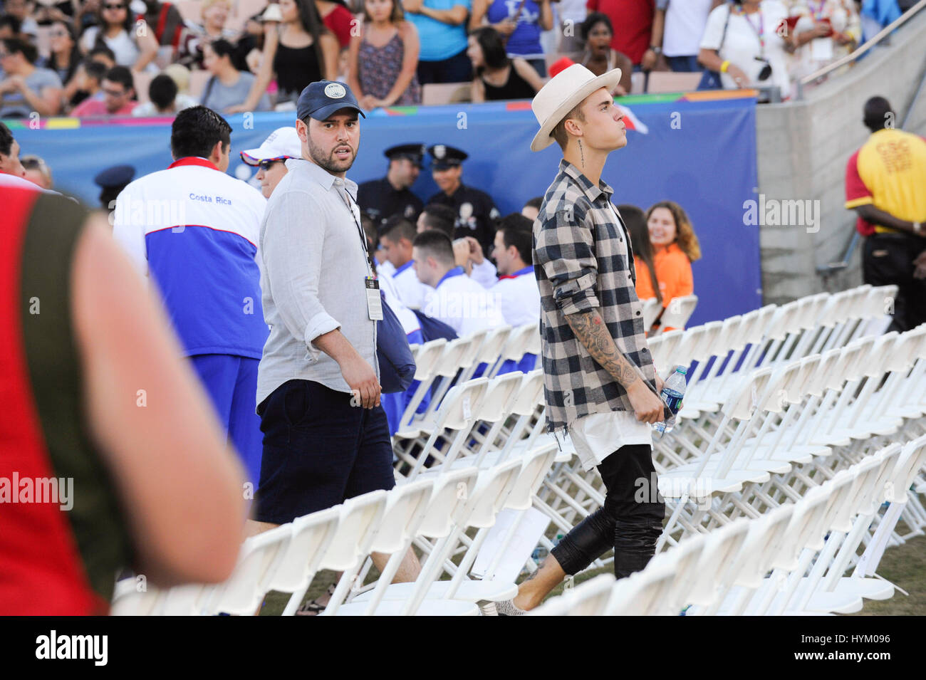 Singer justin bieber special olympics hi-res stock photography and images -  Alamy