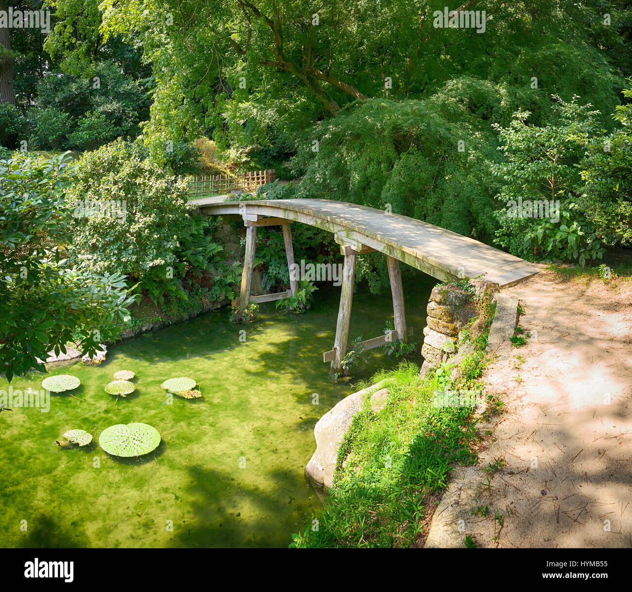 Ritsurin garden, city of Takamatsu, Japan Stock Photo