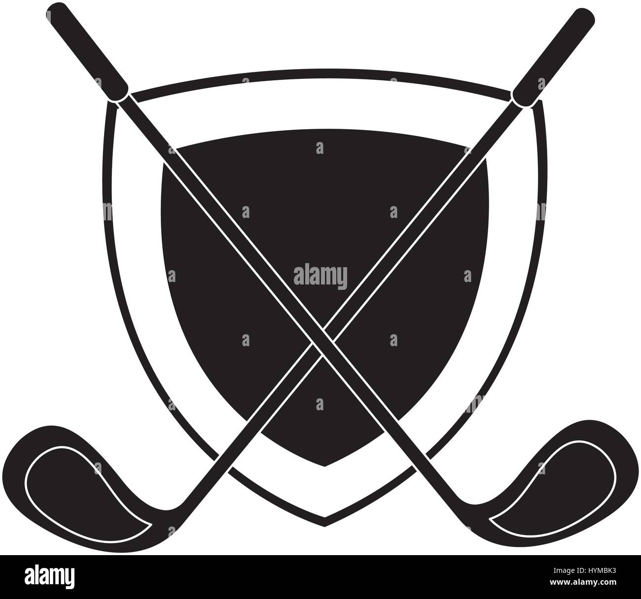 golf club isolated icon vector illustration design Stock Vector Image ...