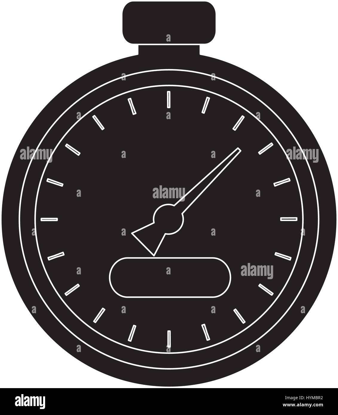 chronometer time isolated icon vector illustration design Stock Vector ...