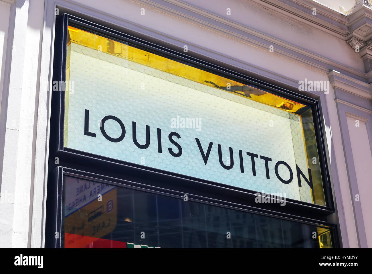 Dark Stormy Clouds on Louis Vuitton Store at MBS Editorial Stock Image -  Image of vuitton, evening: 27943029