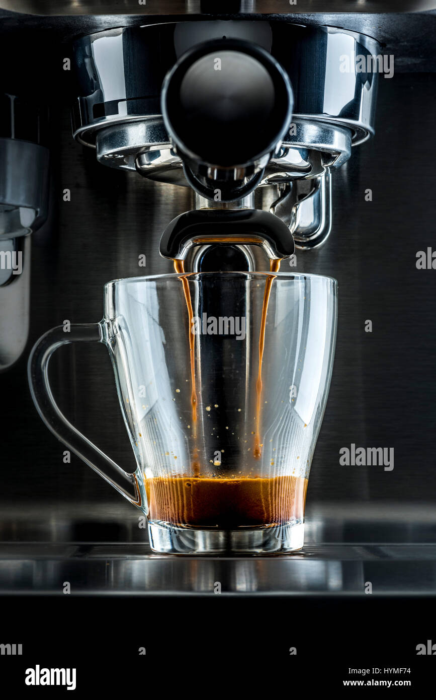 Drip coffee or pour-over coffee on the scale and professional coffee  equipment Stock Photo - Alamy