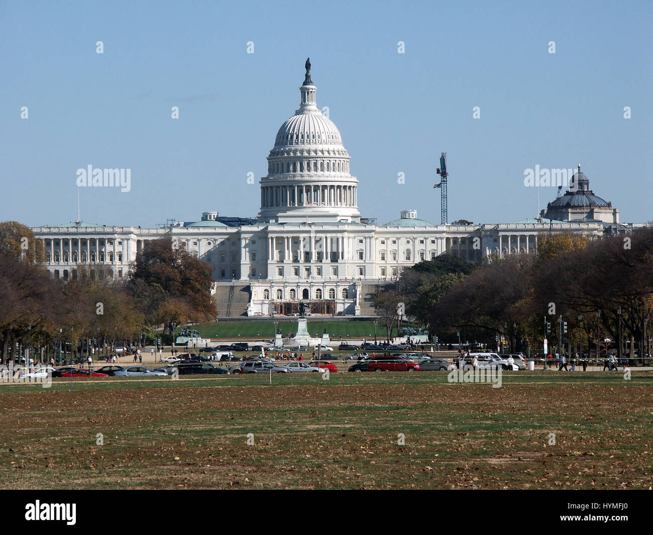 The US Capital Building in Washington D.C. Stock Photo