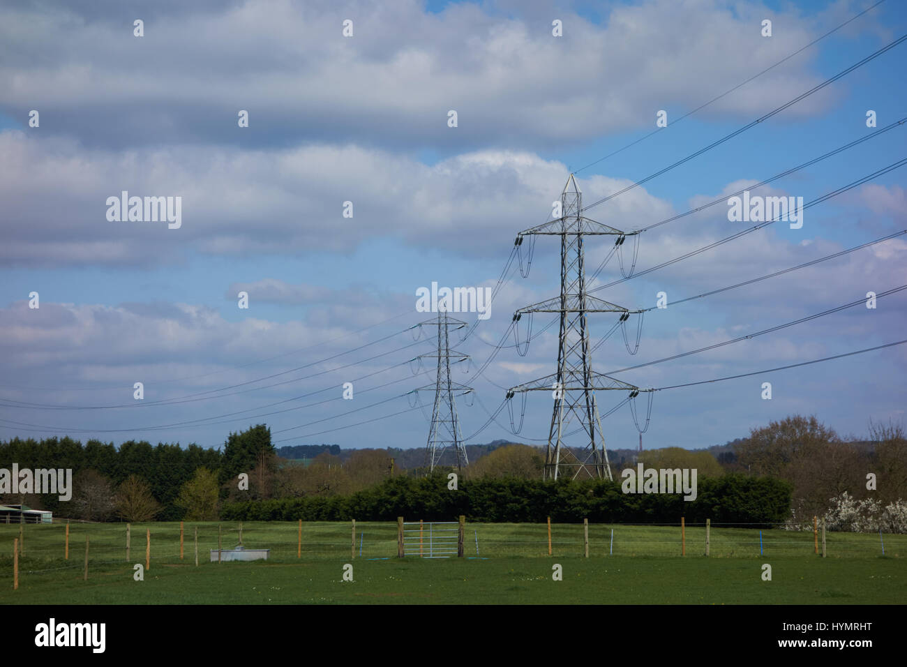 Power lines uk hires stock photography and images Alamy