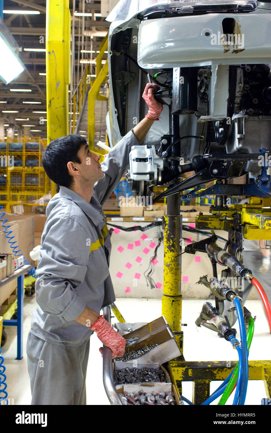 Assembly Line Workers Cars Hi Res Stock Photography And Images Alamy