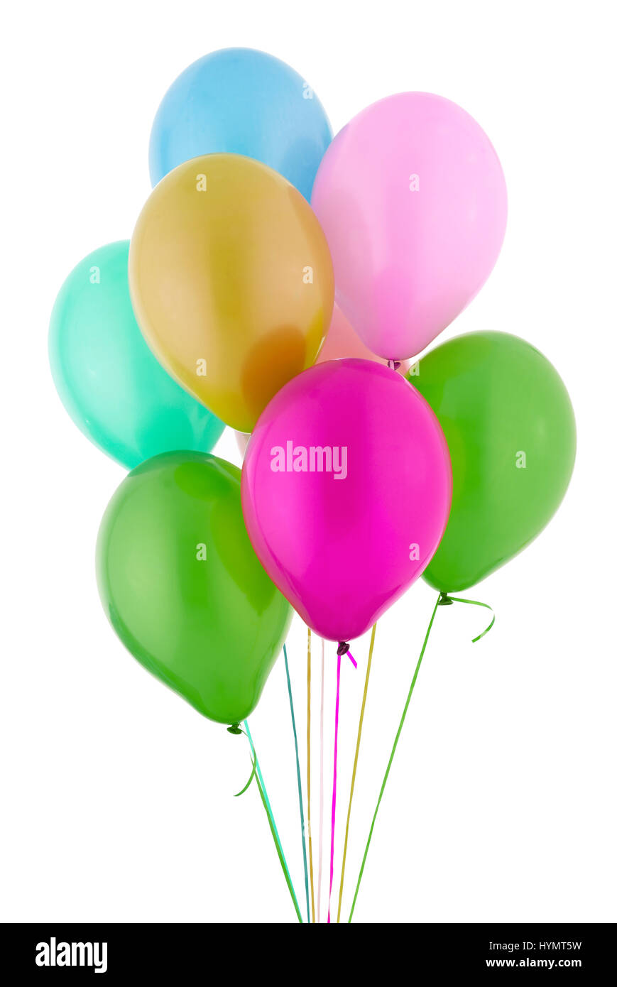 Helium Balloons Stock Photo
