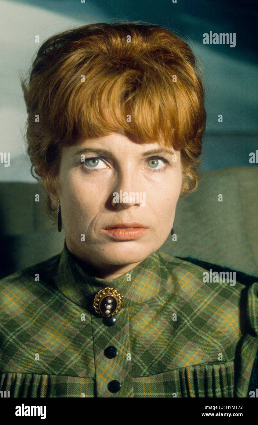 GUNNEL LINDBLOM Swedish actress in Swedih film The Father a novell of August Strindberg and directed by Alf Sjöberg 1969 Stock Photo
