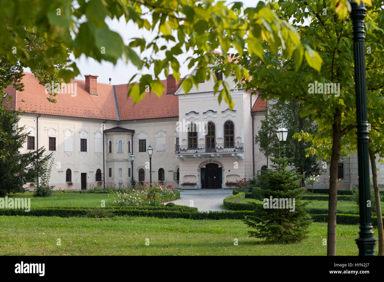 Luznica castle in Zapresic, Croatia Stock Photo