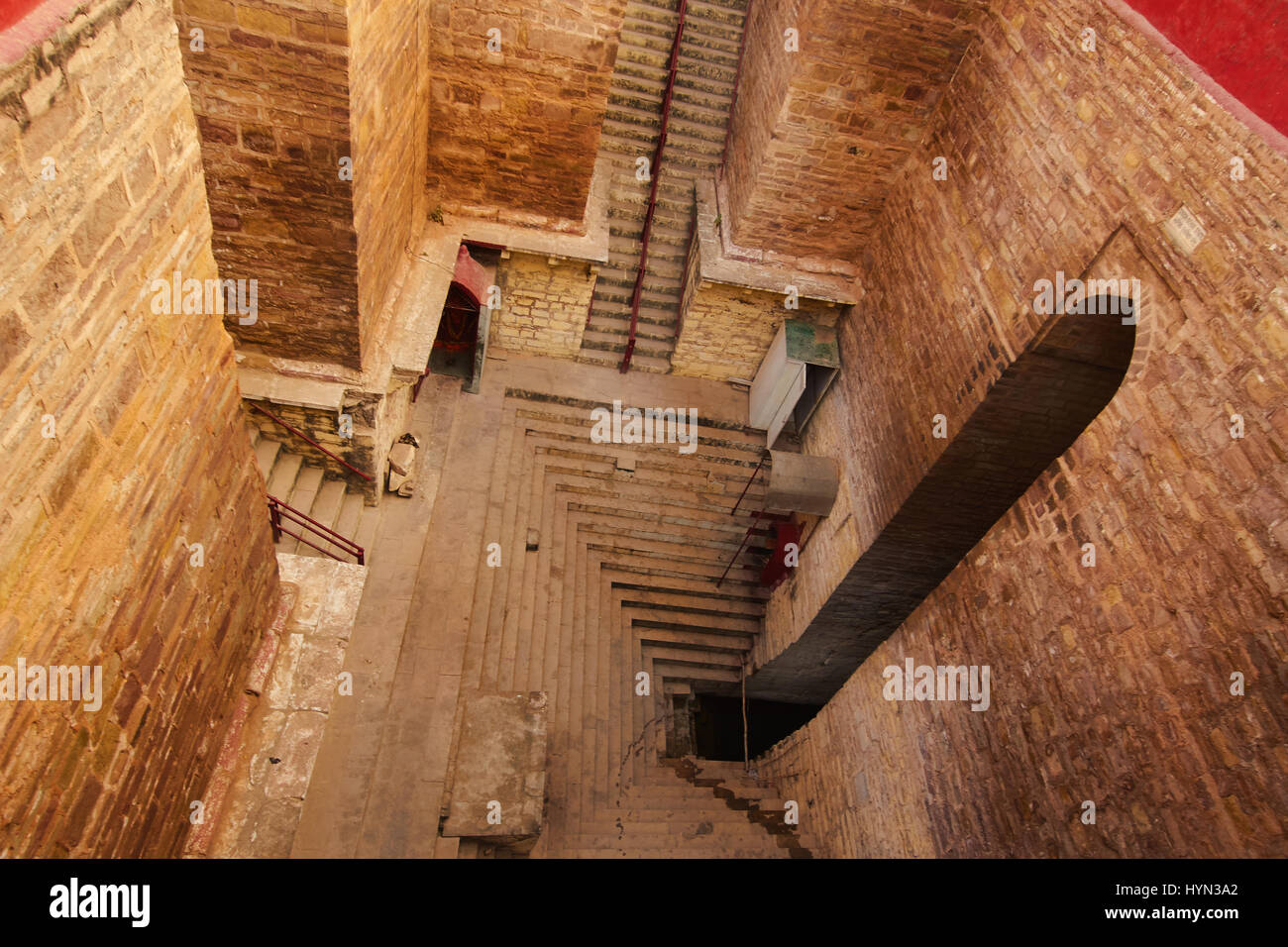 Lolark Kund is one of the oldest sacred sites of Varanasi. Stock Photo