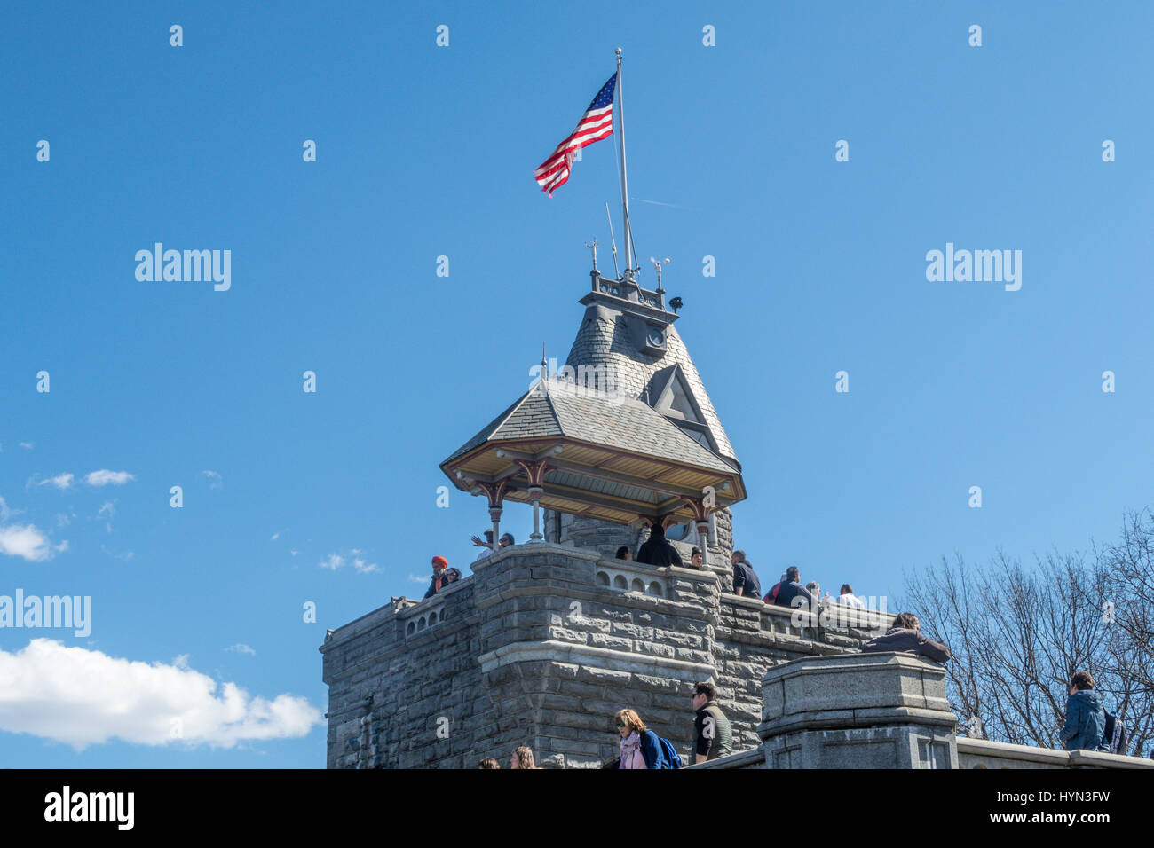 Belvedere Castle in Central Park, NYC, USA Stock Photo - Alamy