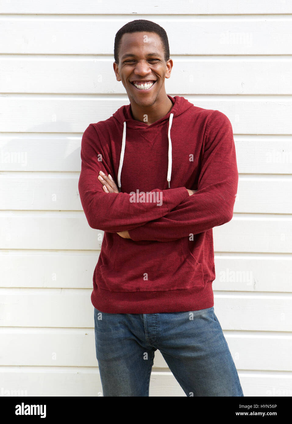 Cheerful black man hi-res stock photography and images - Alamy