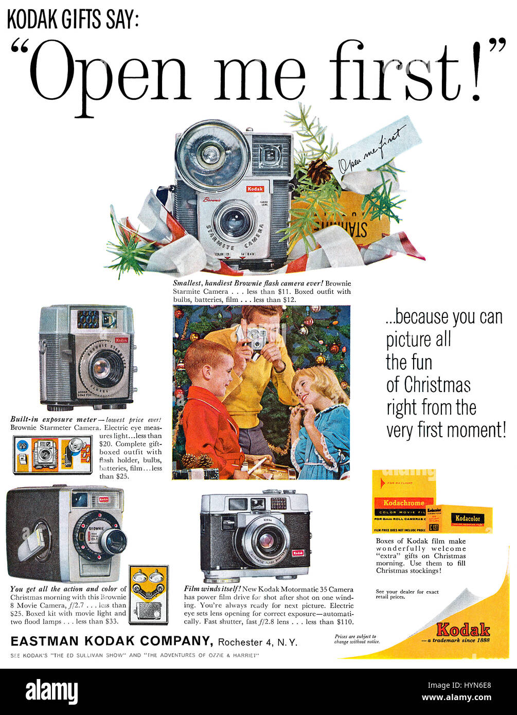 The kodak christmas hi-res stock photography and images