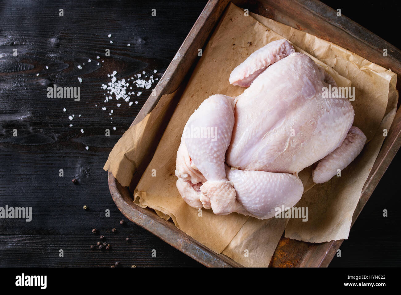 Raw uncooked chicken Stock Photo Alamy