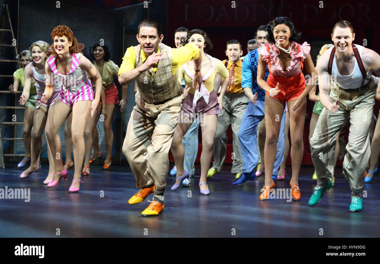 London, UK. Ensemble cast at 42nd Street - a new musical photocall at ...