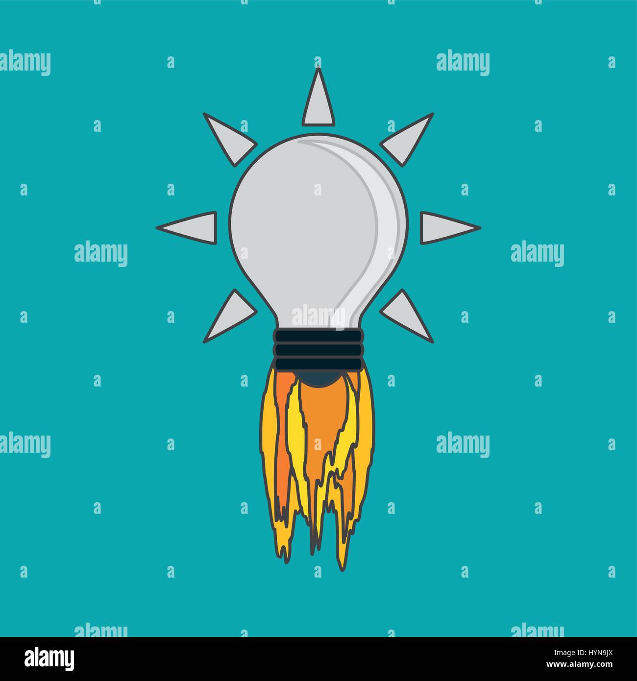 idea concept with icon design, vector illustration 10 eps graphic Stock ...
