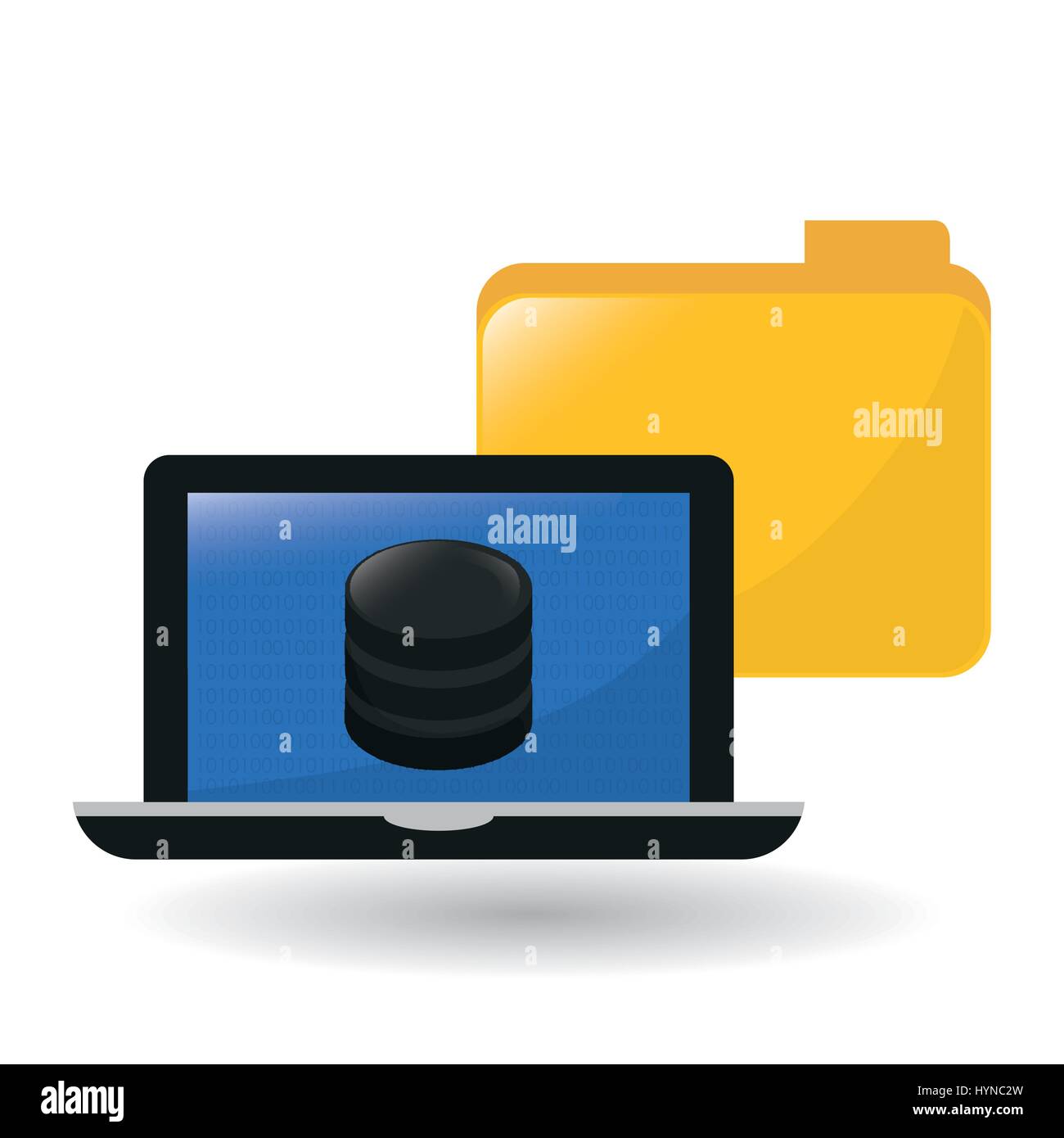 data center concept with icon design, vector illustration 10 eps ...