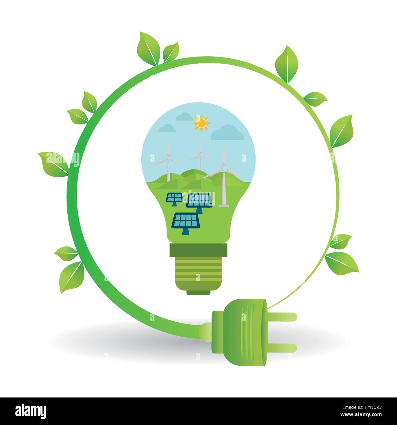eco plug design , vector illustration Stock Vector Image & Art - Alamy