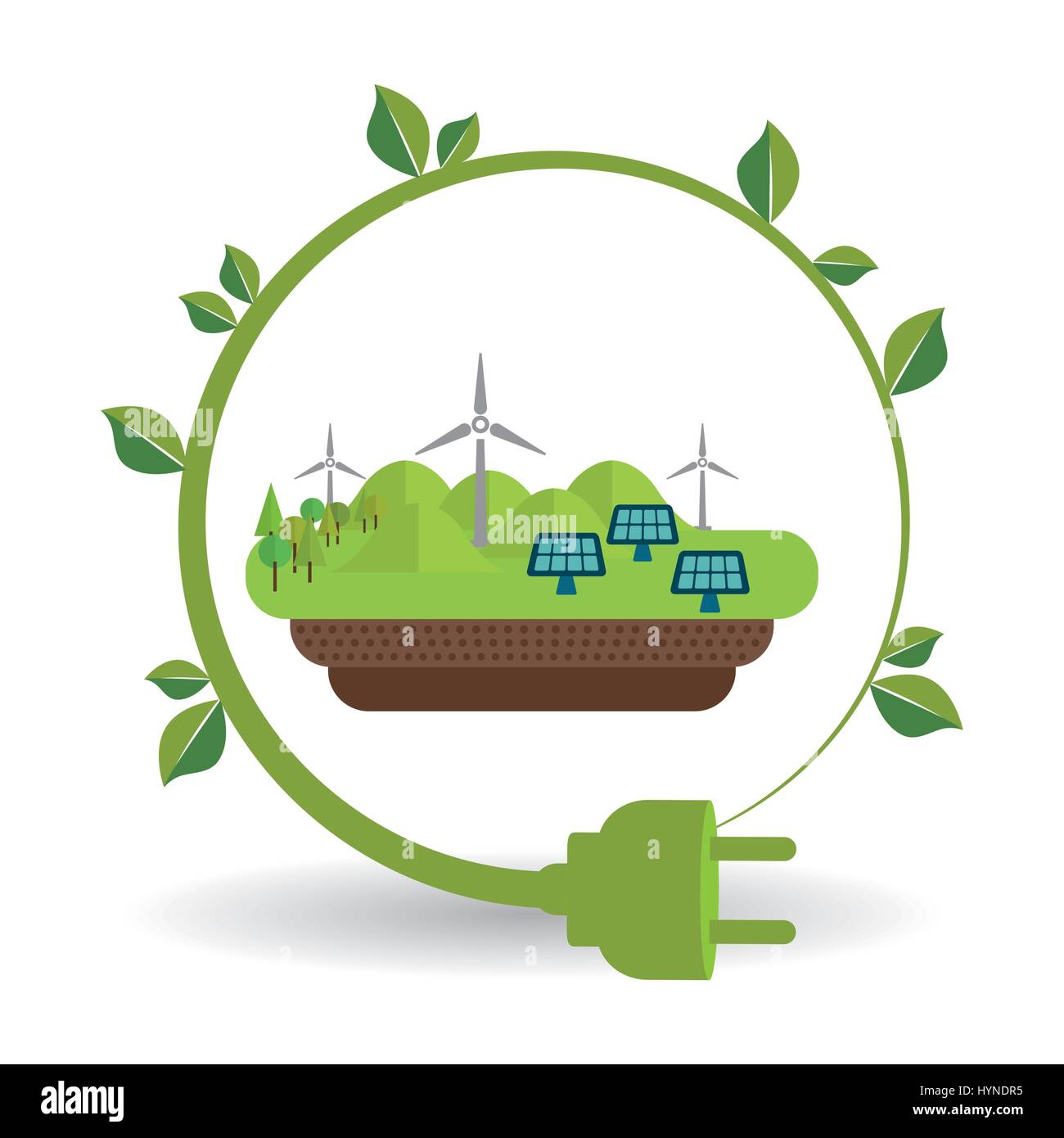 eco plug design , vector illustration Stock Vector Image & Art - Alamy